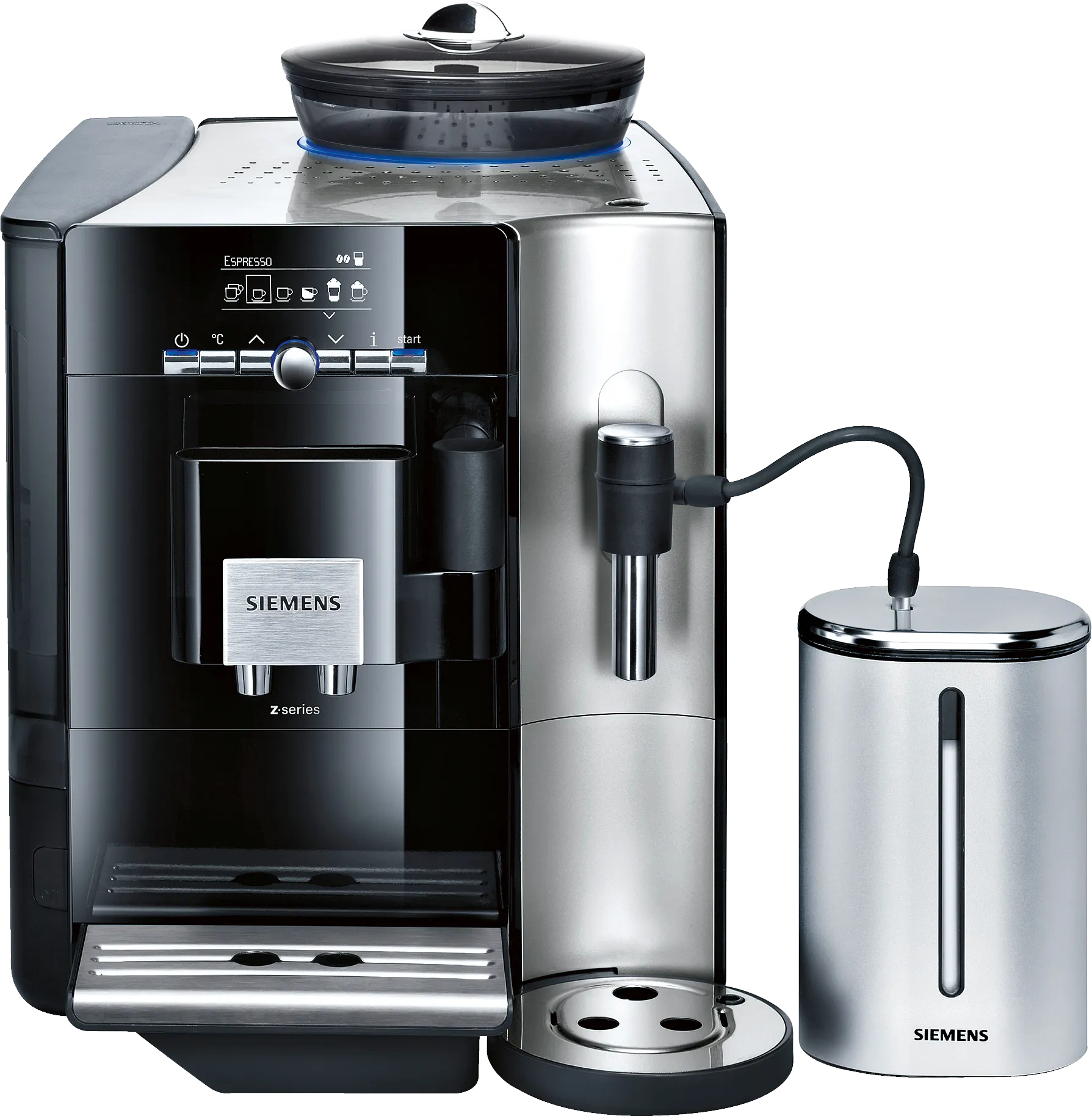 Fully automatic coffee machine D-A-CH Variante Piano black