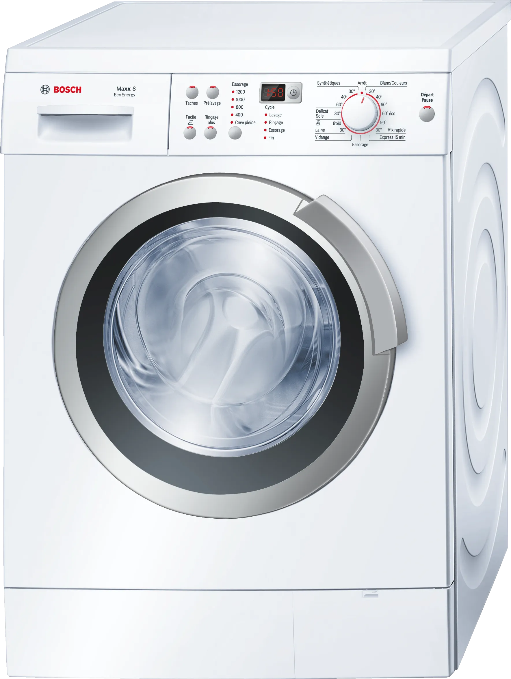 washing machine, frontloader fullsize 8 kg 1200 rpm
