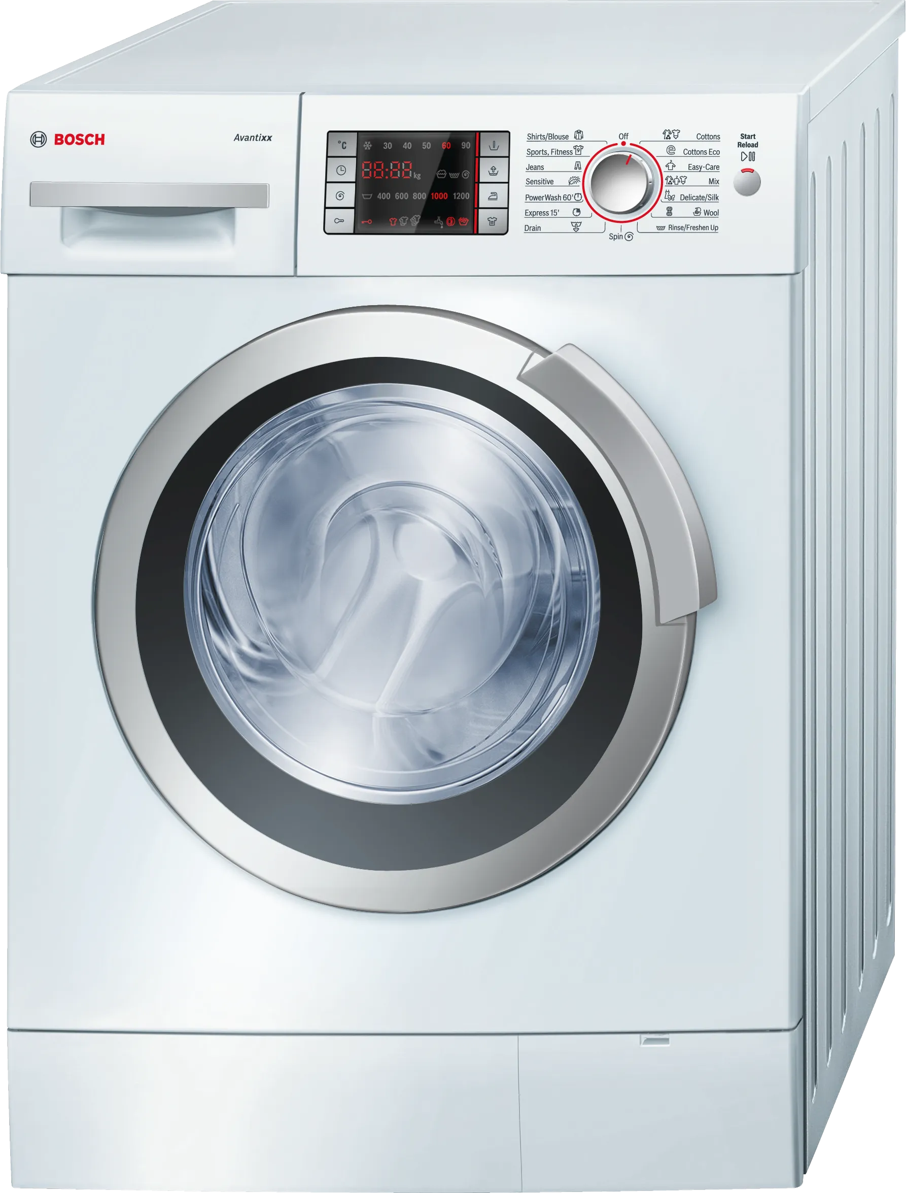 Series 8 washing machine, frontloader fullsize 7.5 kg 1200 rpm
