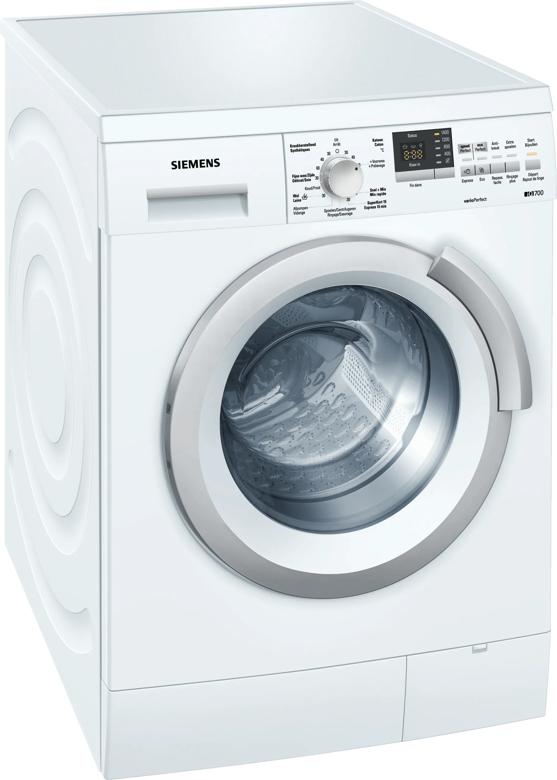 iQ700 washing machine, frontloader fullsize 8 kg 1400 rpm