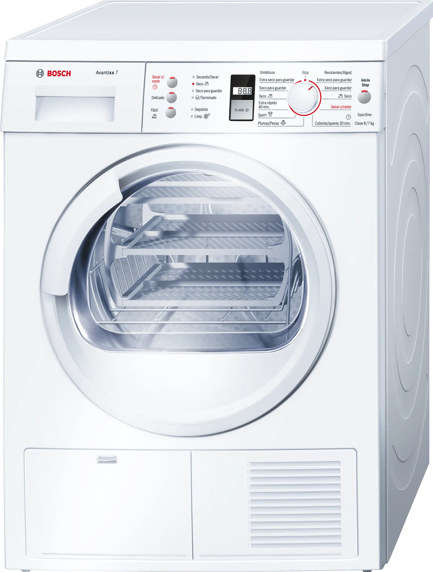  condenser tumble dryer 7 kg White