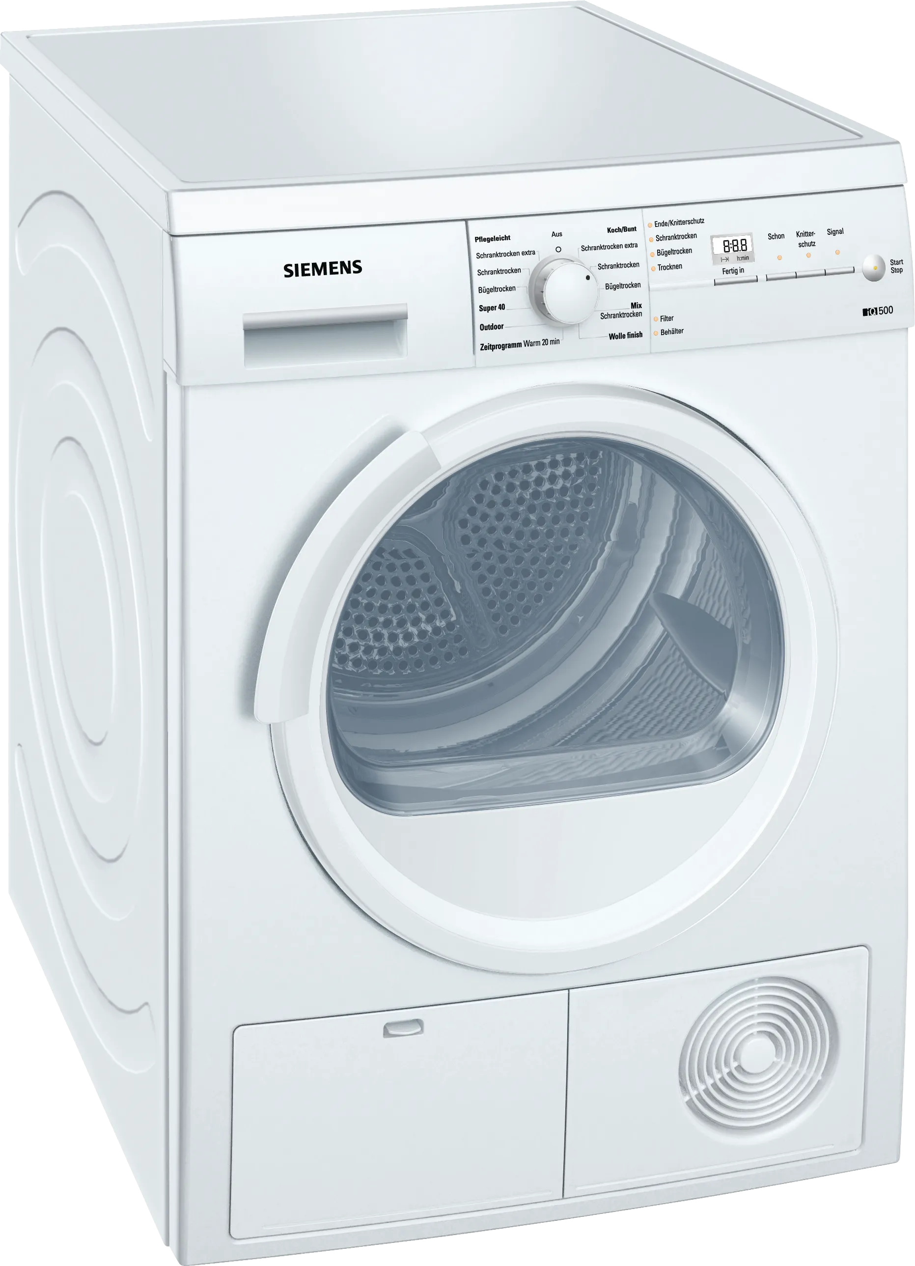  condenser tumble dryer 7 kg White