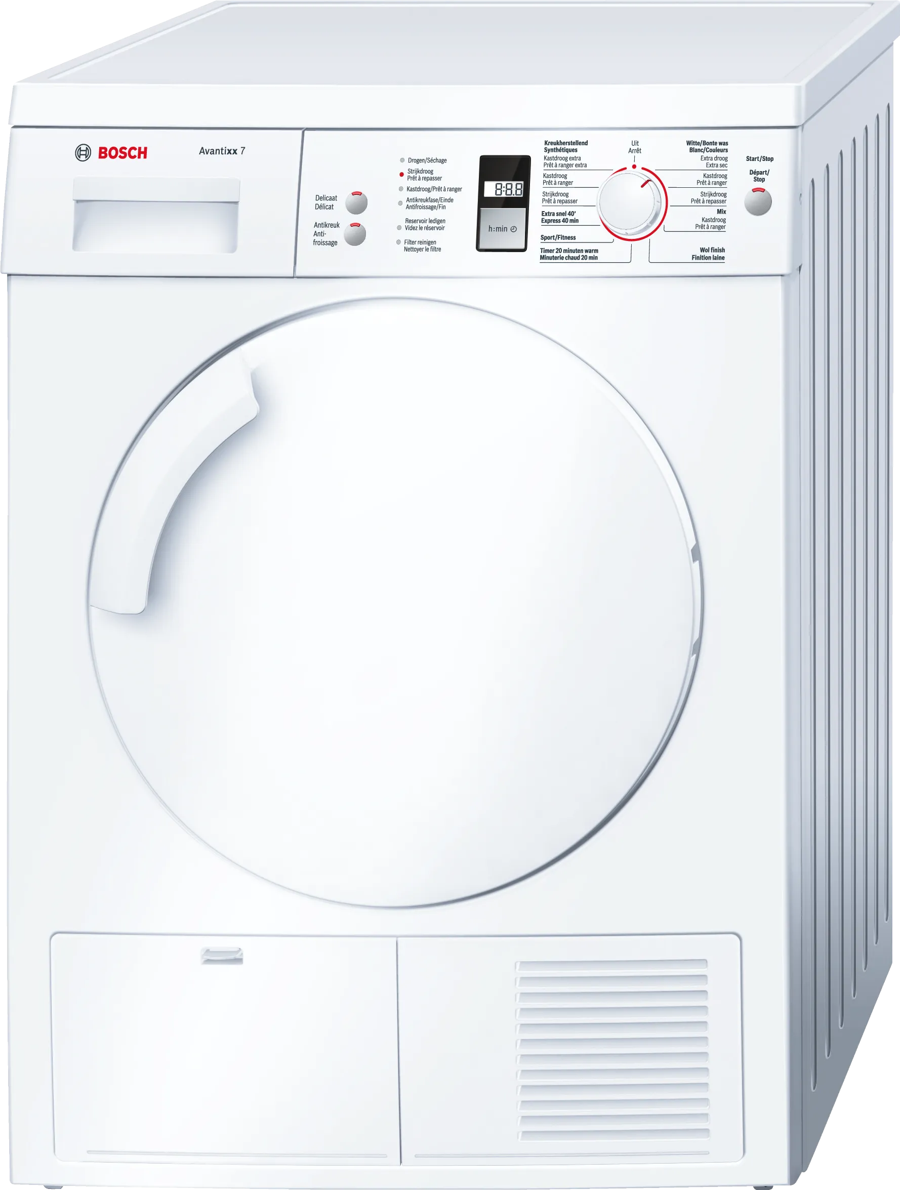  condenser tumble dryer 7 kg White