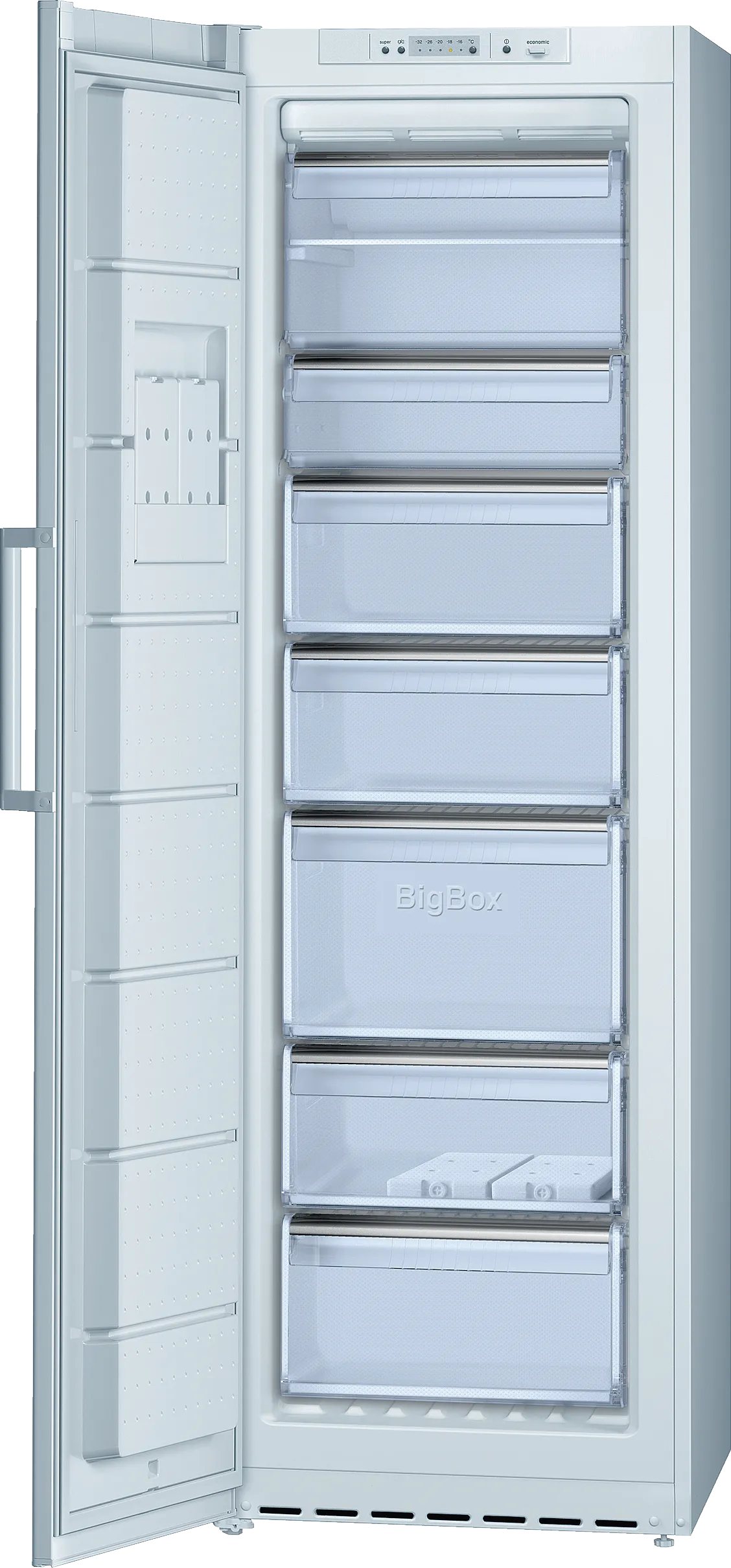 free-standing freezer 186 x 60 cm White