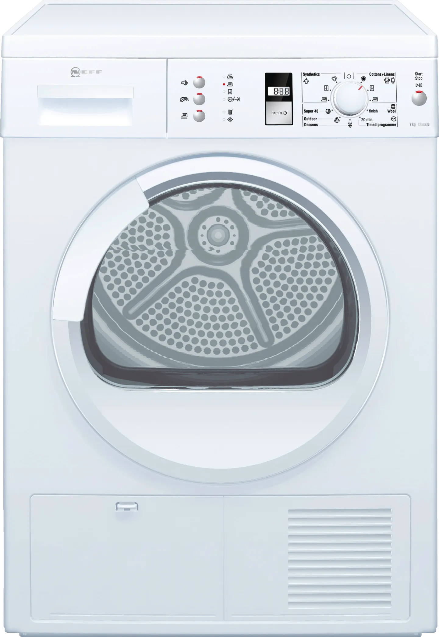  Secadora de condensación 7 kg