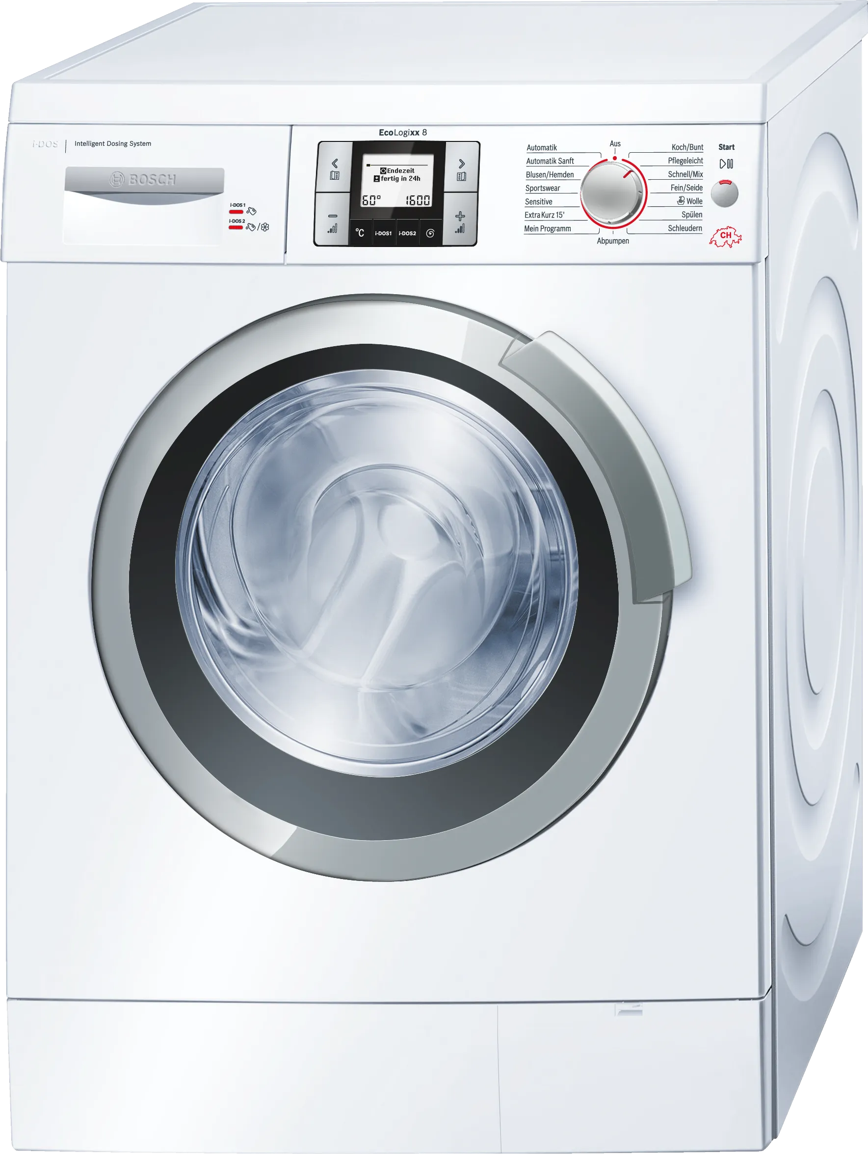 washing machine, frontloader fullsize 8 kg 1600 rpm