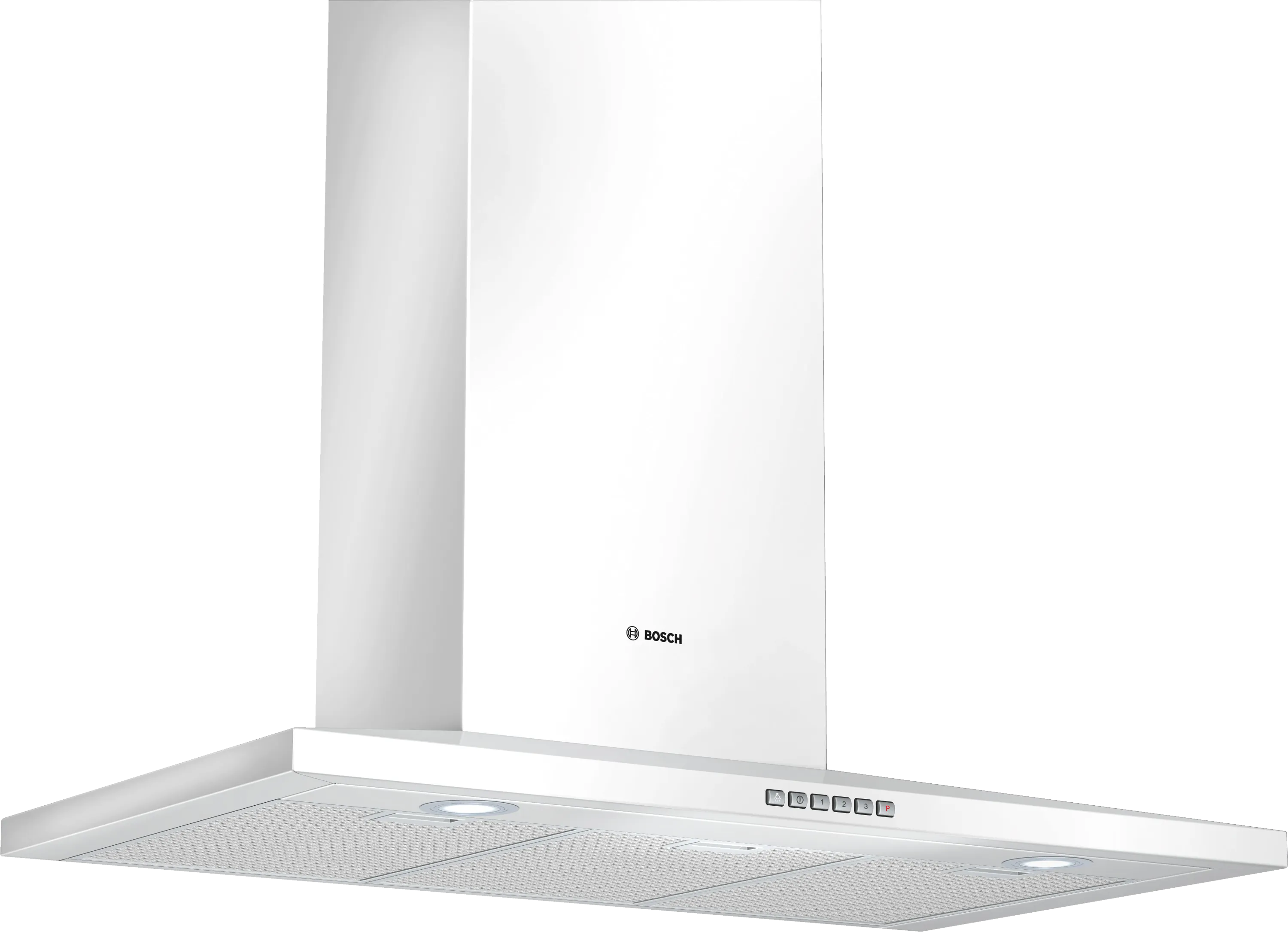  wall-mounted cooker hood 90 cm White