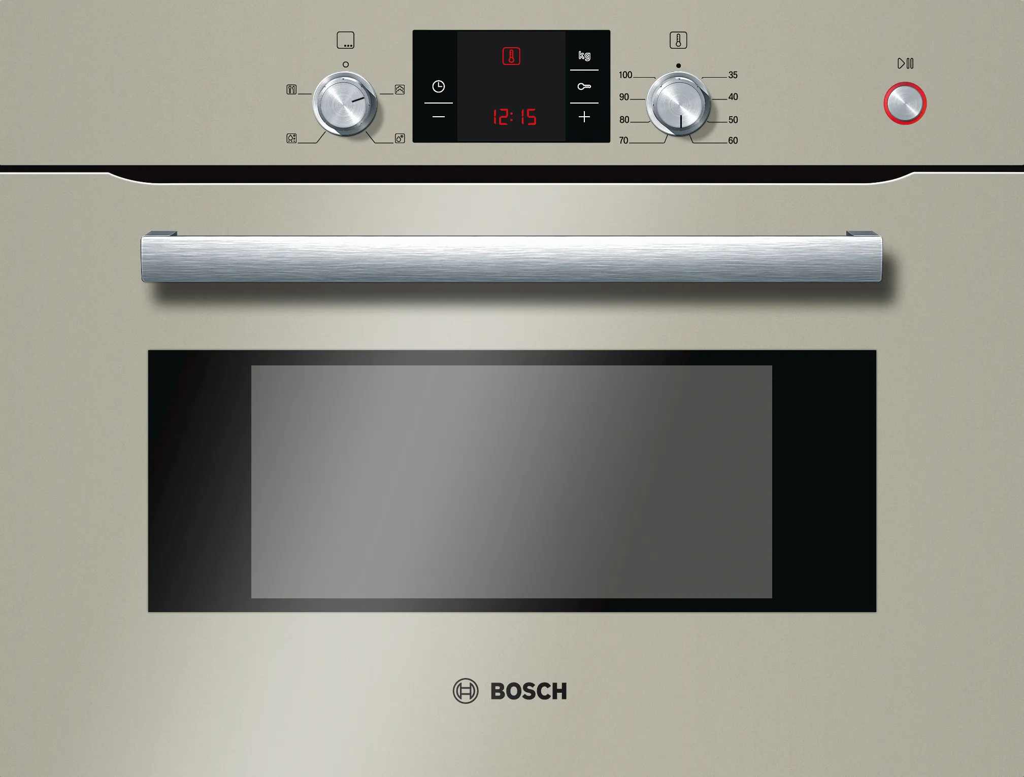 Series 8 Built-in steamer 60 x 45 cm Quarz metallic