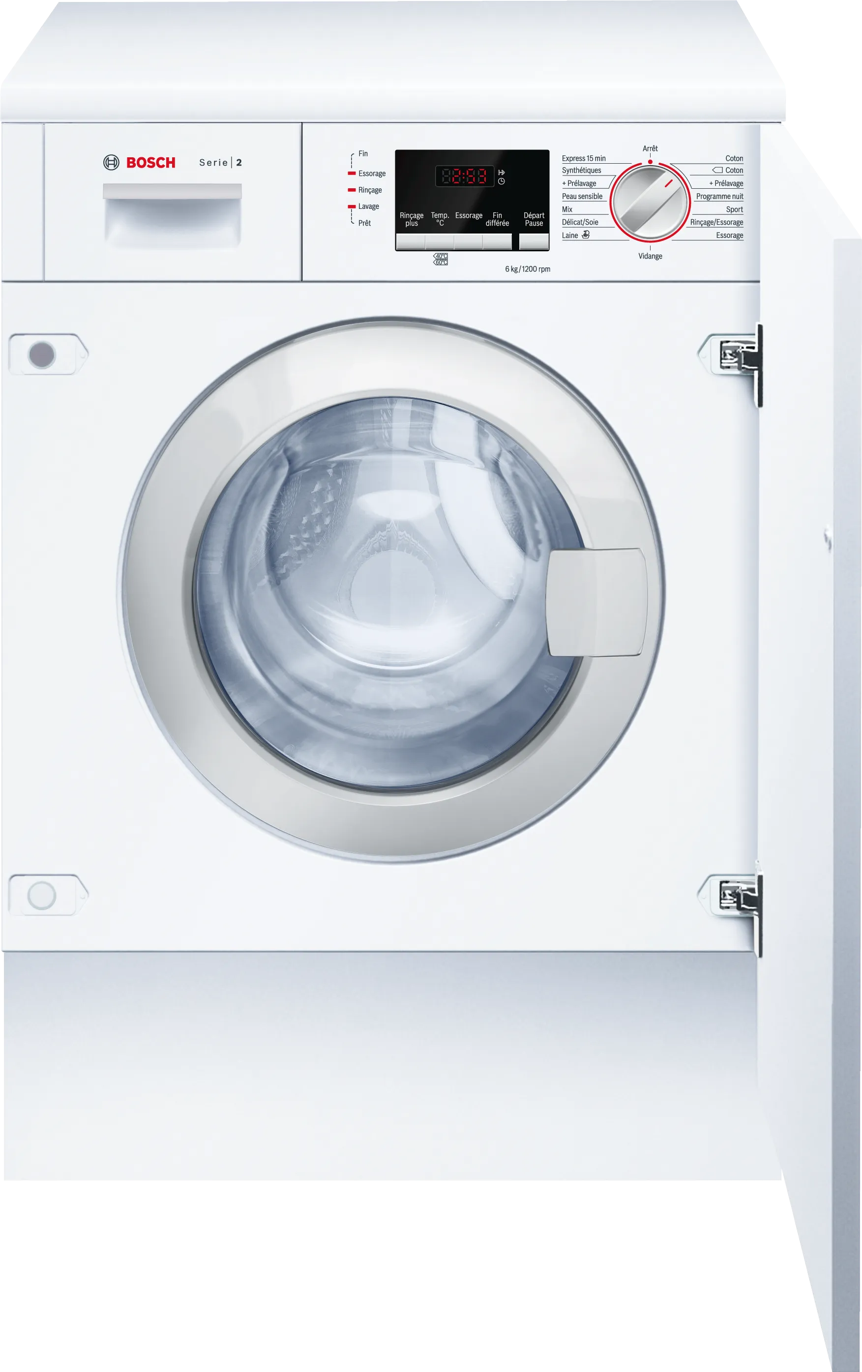 Series 2 Built-in washing machine 7 kg 1200 rpm
