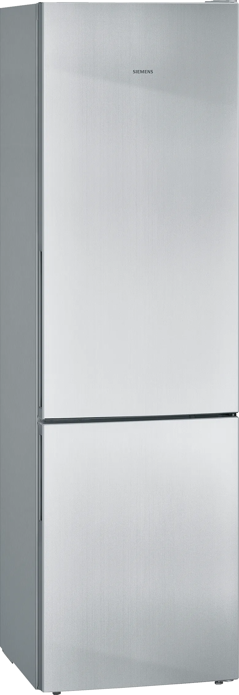 iQ300 free-standing fridge-freezer with freezer at bottom 201 x 60 cm Inox-look 