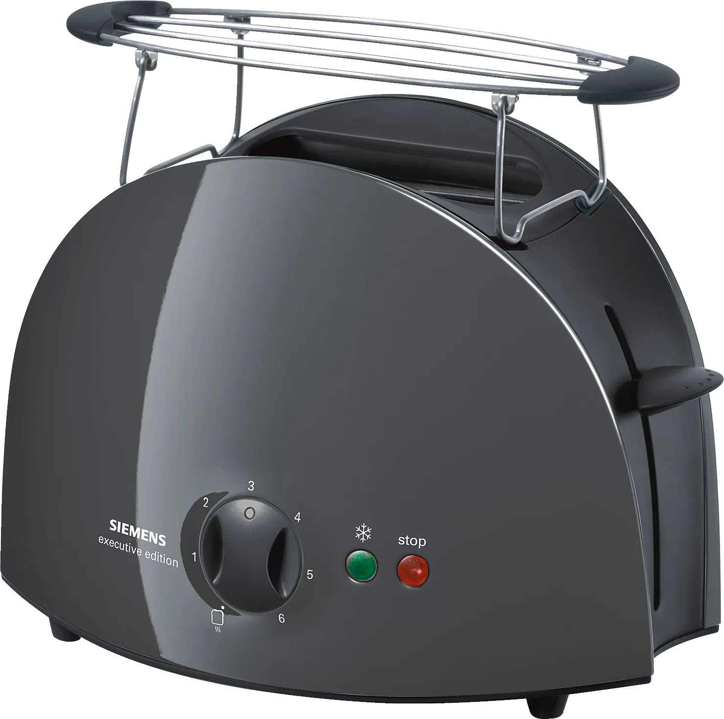 Compact toaster executive edition Graphite