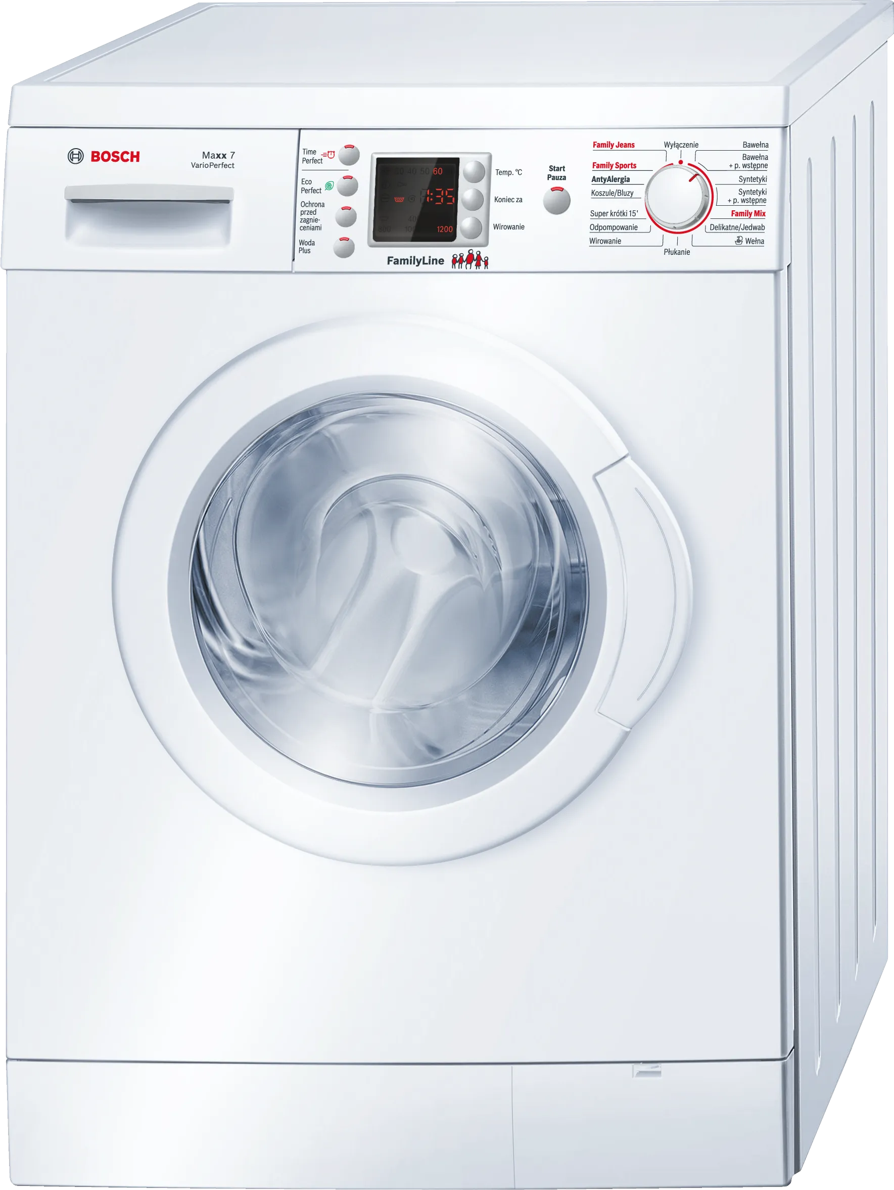 Series 4 washing machine, frontloader fullsize 7 kg 1200 rpm