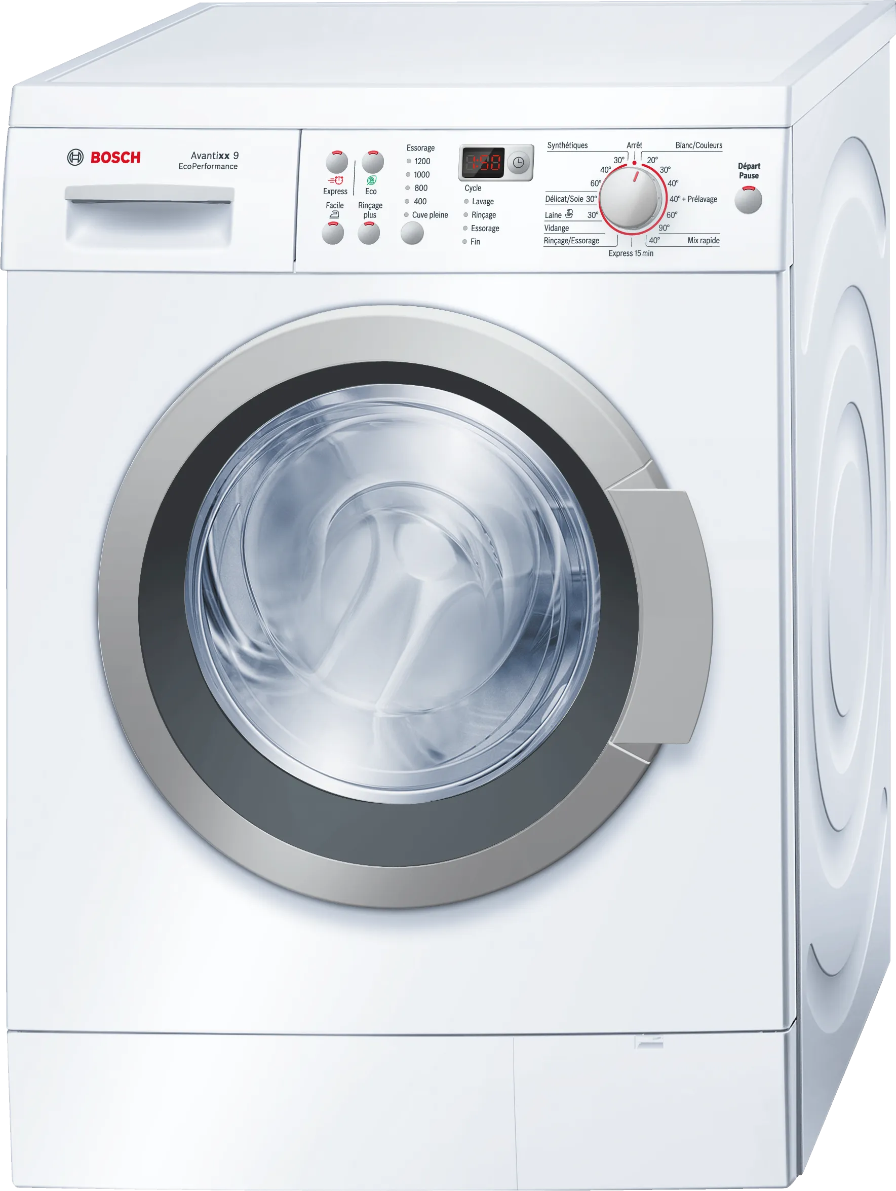 washing machine, frontloader fullsize 9 kg 1200 rpm