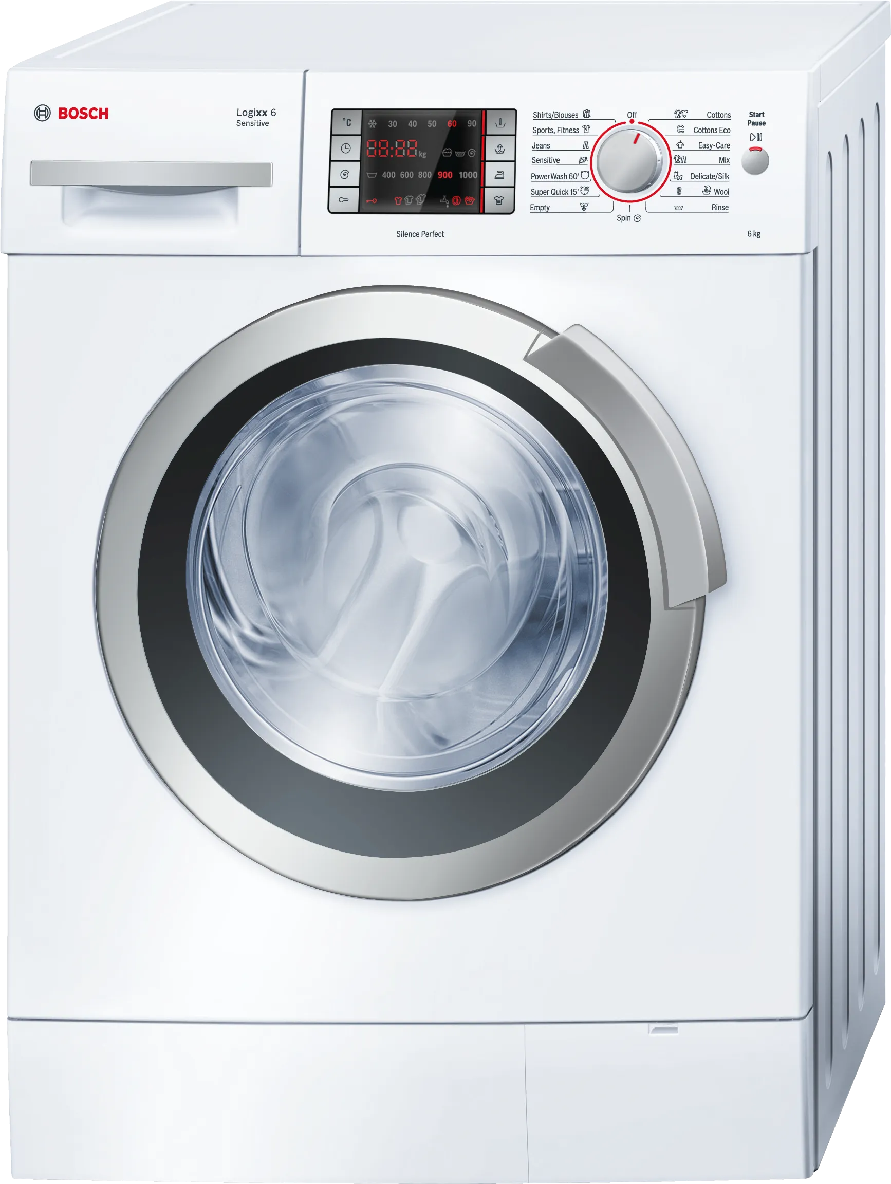 Series 8 washing machine, frontloader 6 kg 1000 rpm