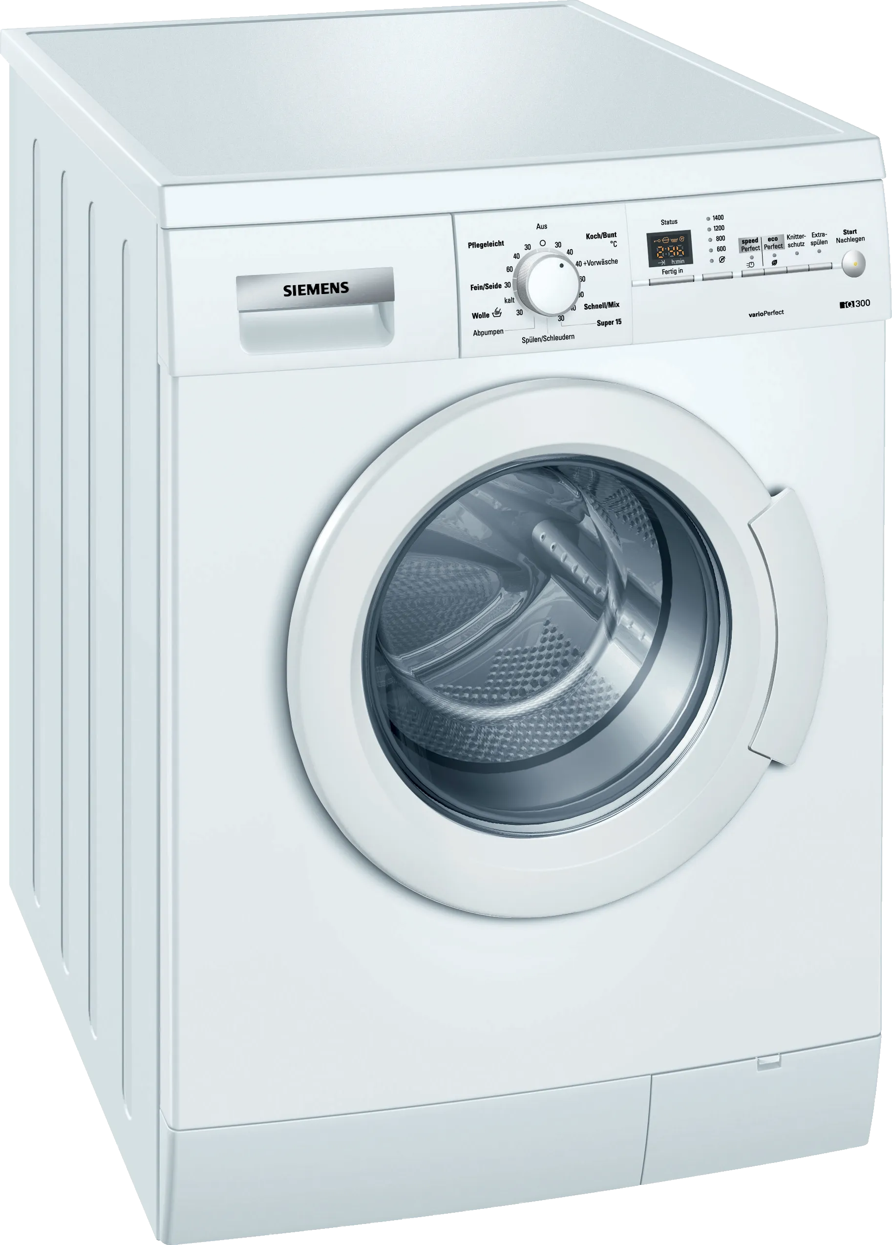 washing machine, frontloader fullsize 6 kg 1400 rpm, White