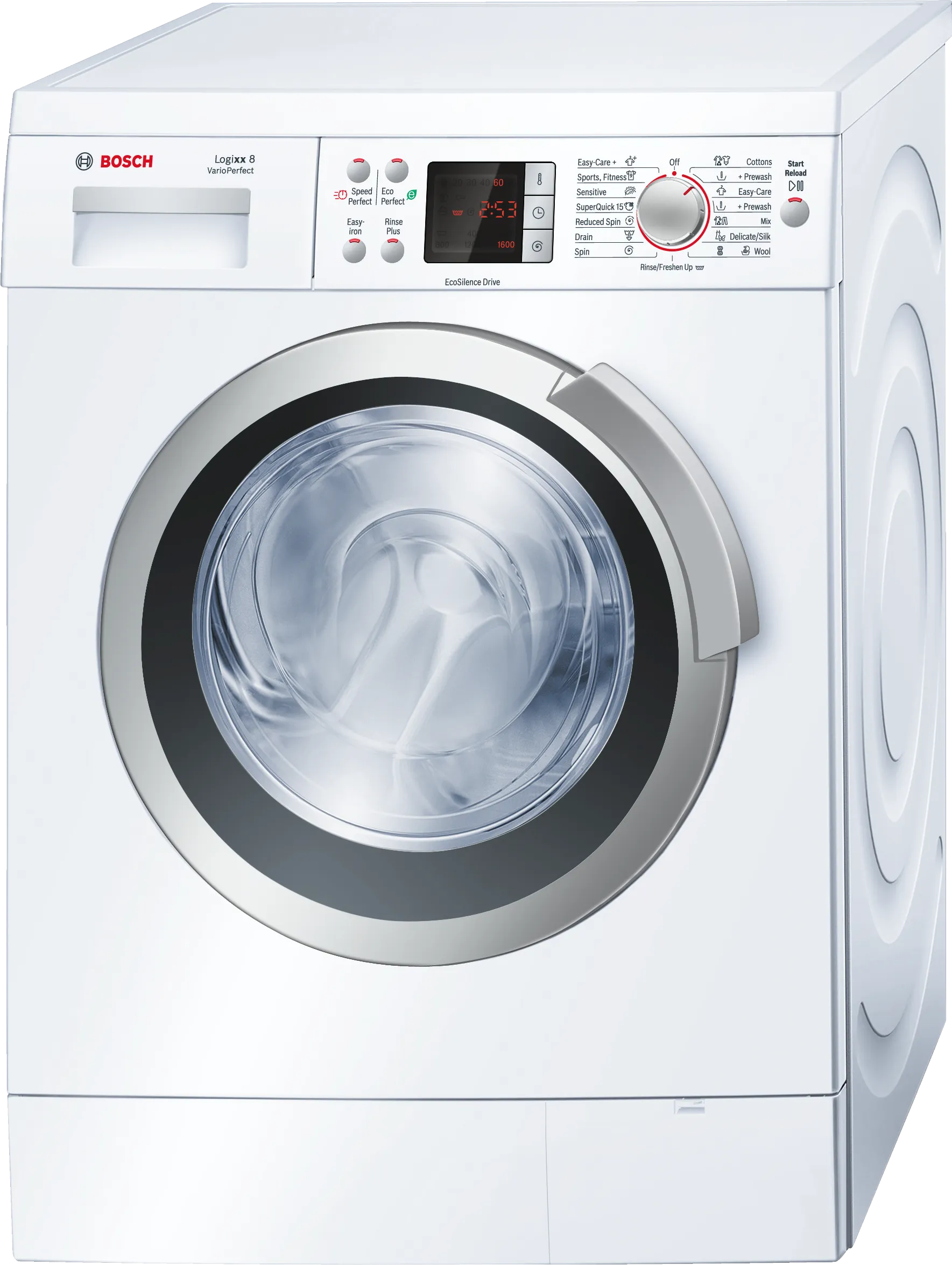 Series 8 washing machine, frontloader fullsize 8 kg 1600 rpm