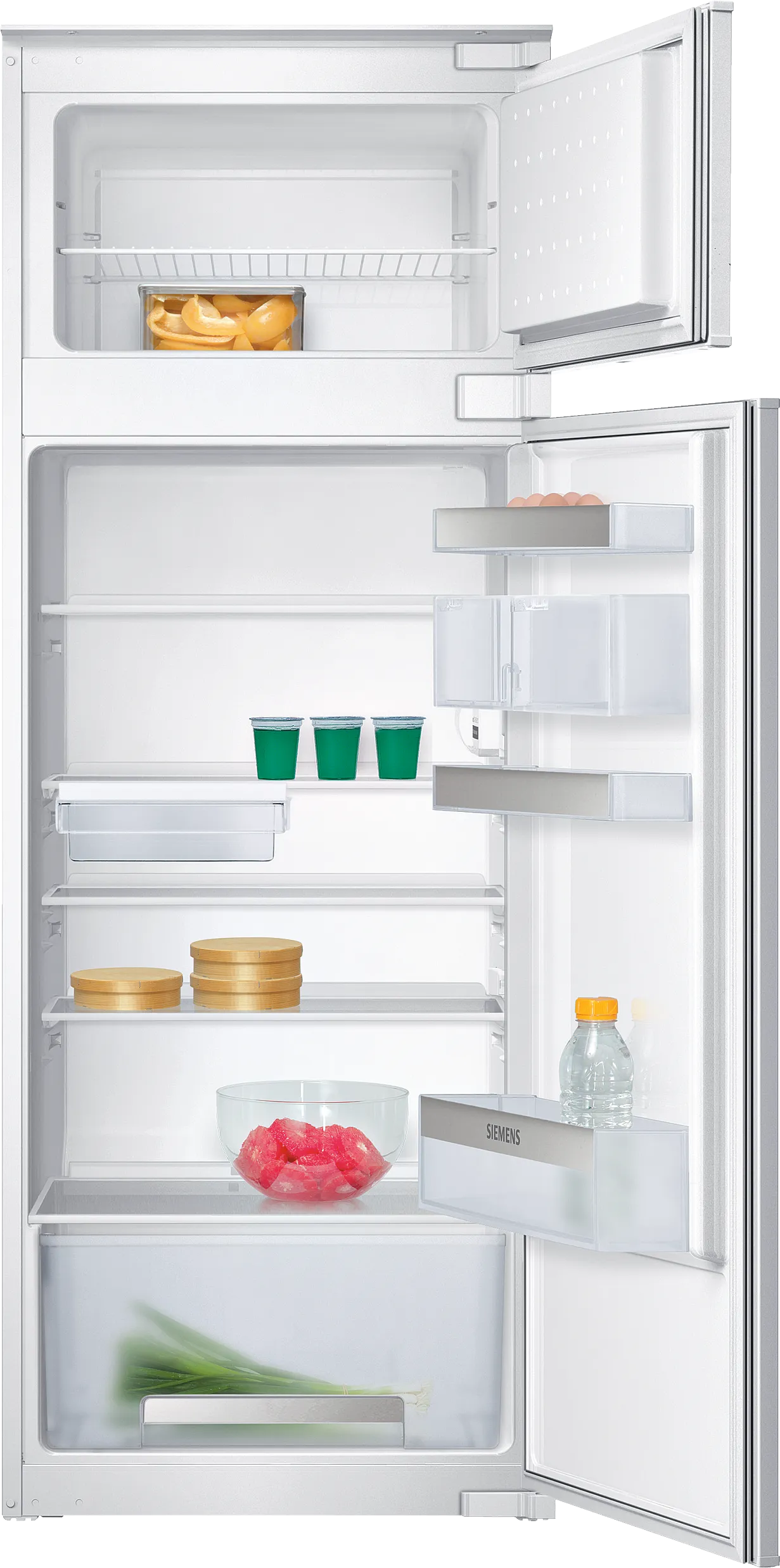 KI26DA20FF built-in fridge-freezer with freezer at top | SIEMENS HK