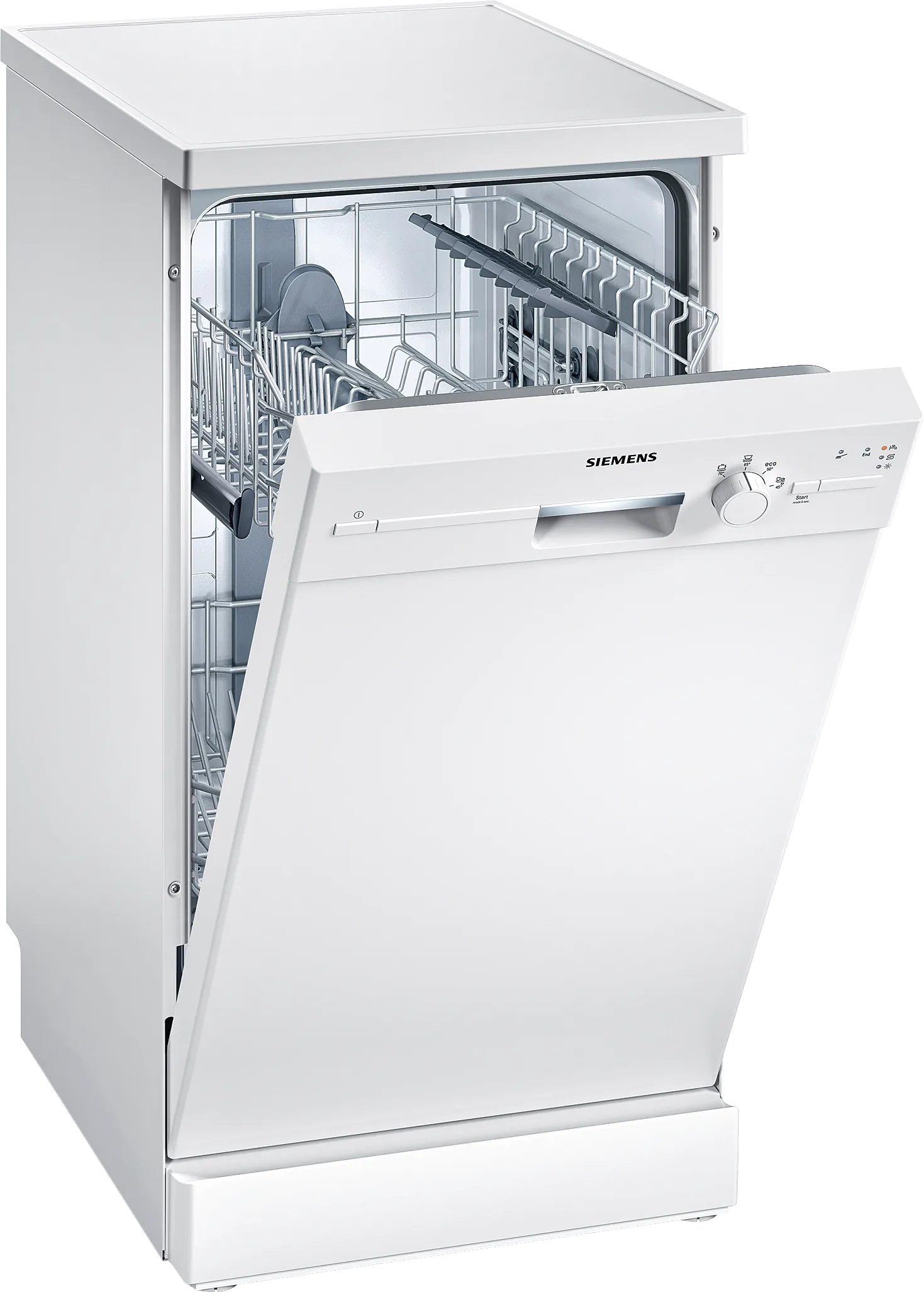 iQ100 free-standing dishwasher 45 cm White