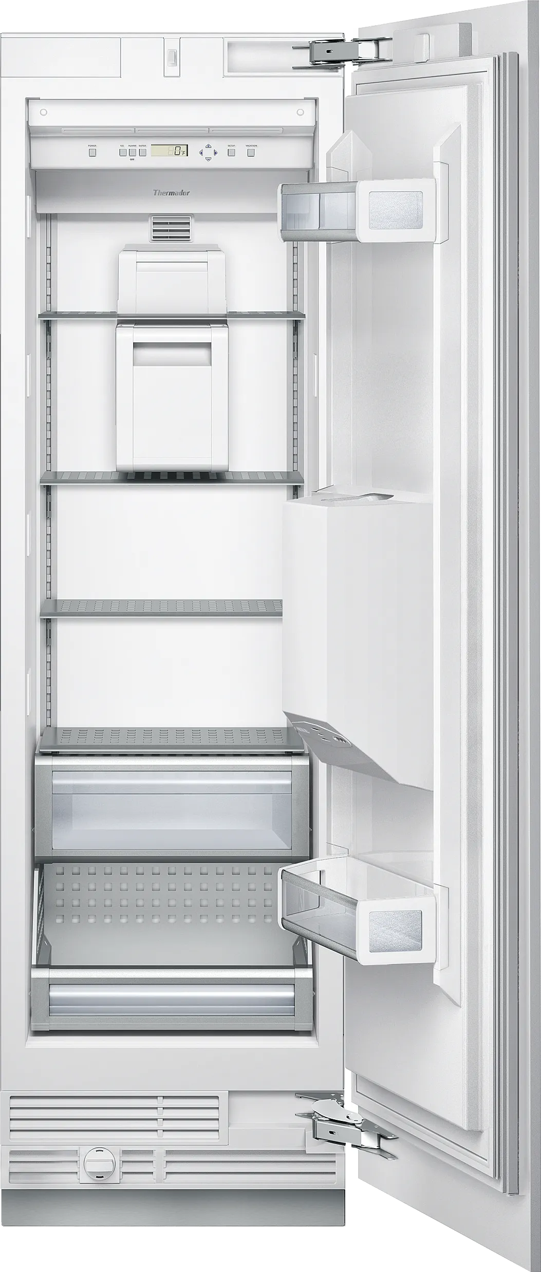 built-in freezer 24'' Panel Ready, External Ice & Water Dispenser, Right Hinge