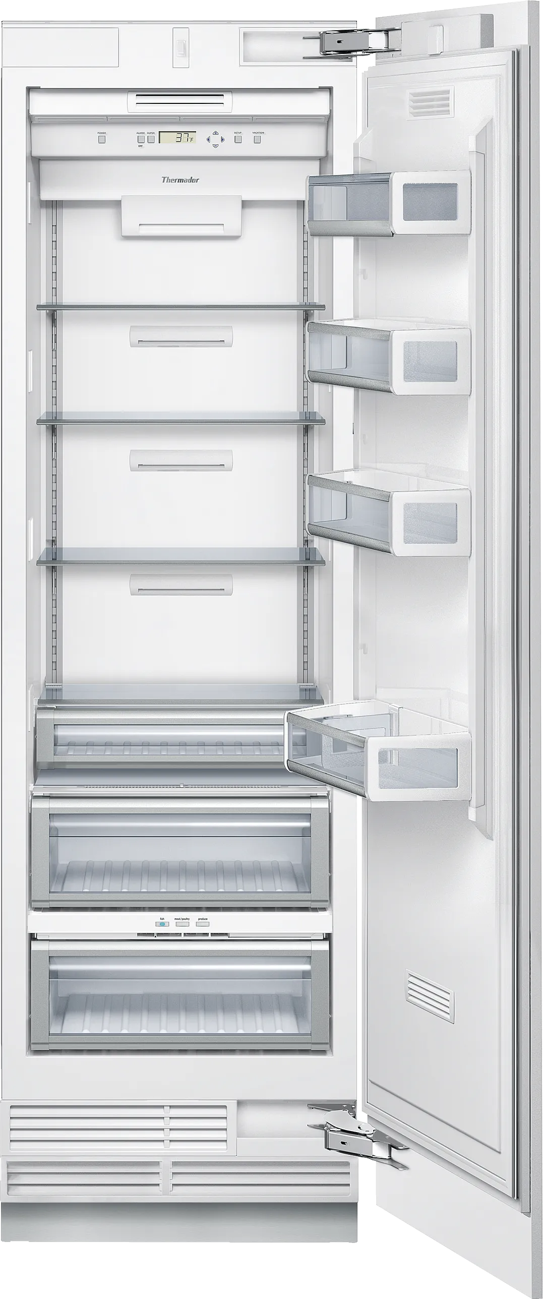built-in fridge 24'' Stainless steel