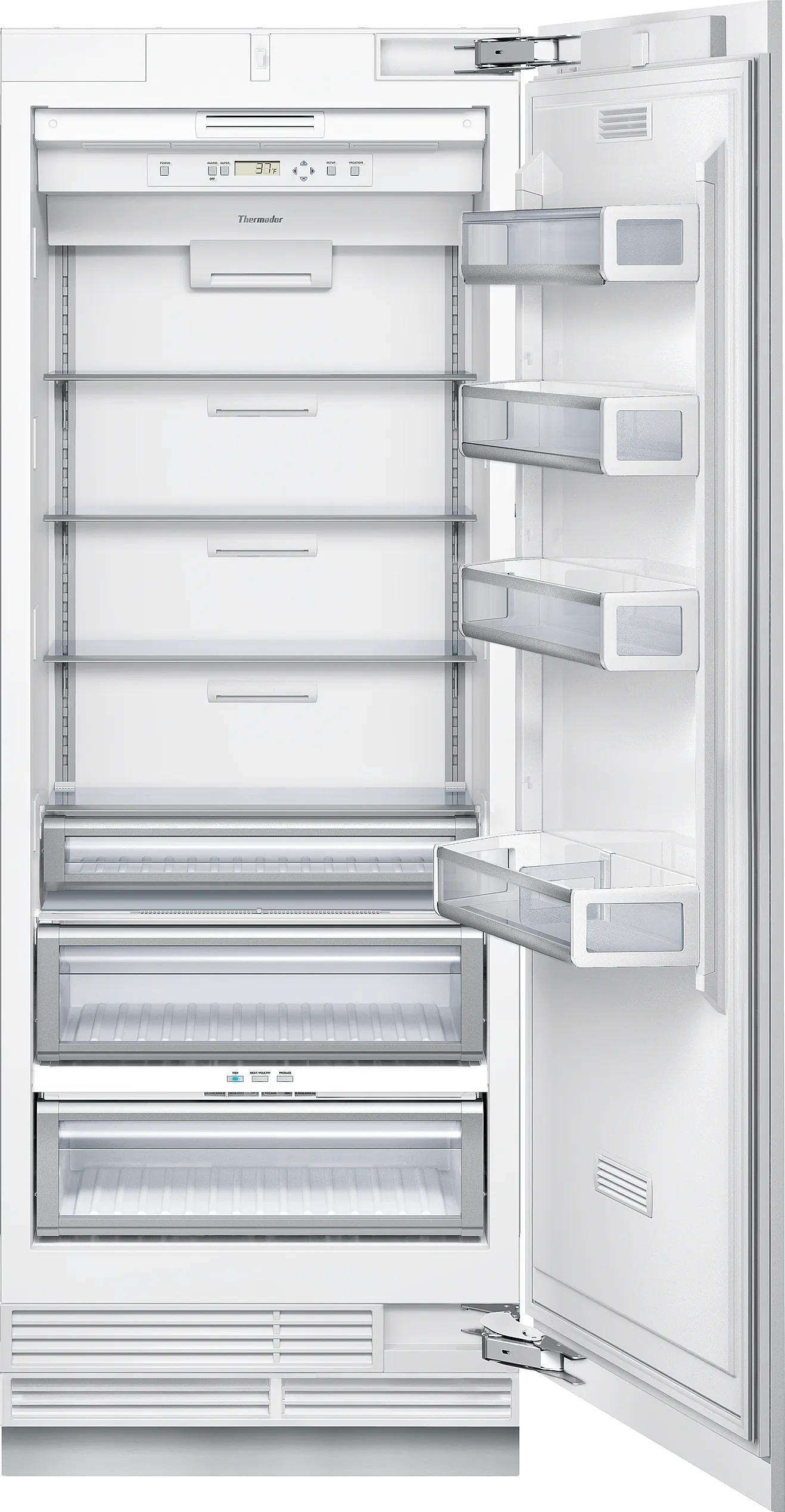  built-in fridge 30'' Stainless steel