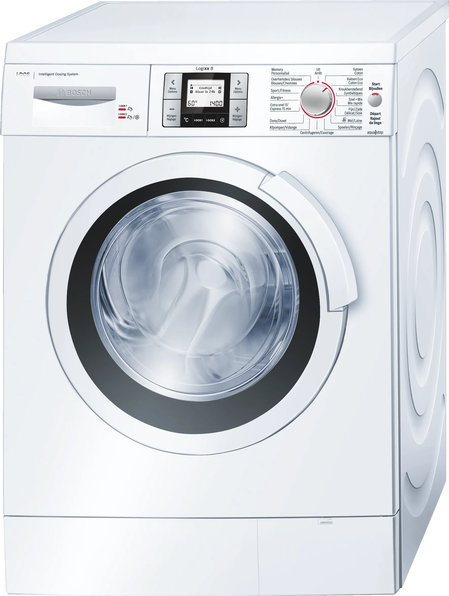 Series 8 washing machine, frontloader fullsize 8 kg 1400 rpm