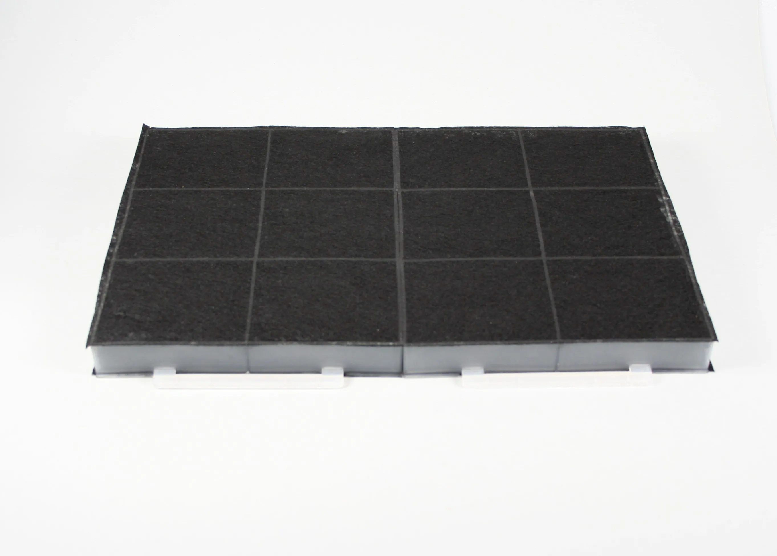 Filtre à Charbon Actif FAC FC12 - Compatible Bosch, Siemens, Whirlpool, Elica... | Dimensions 26.5x15x4.2 Cm | Remplacement Hotte Aspirante