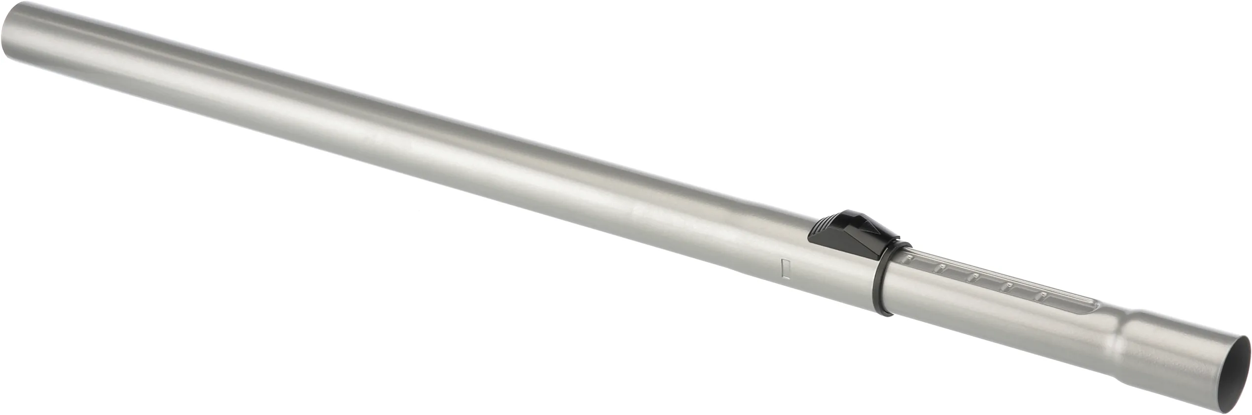 Telescopic tube Tube for vacuum cleaners silver; with sliding button; standard-connection 