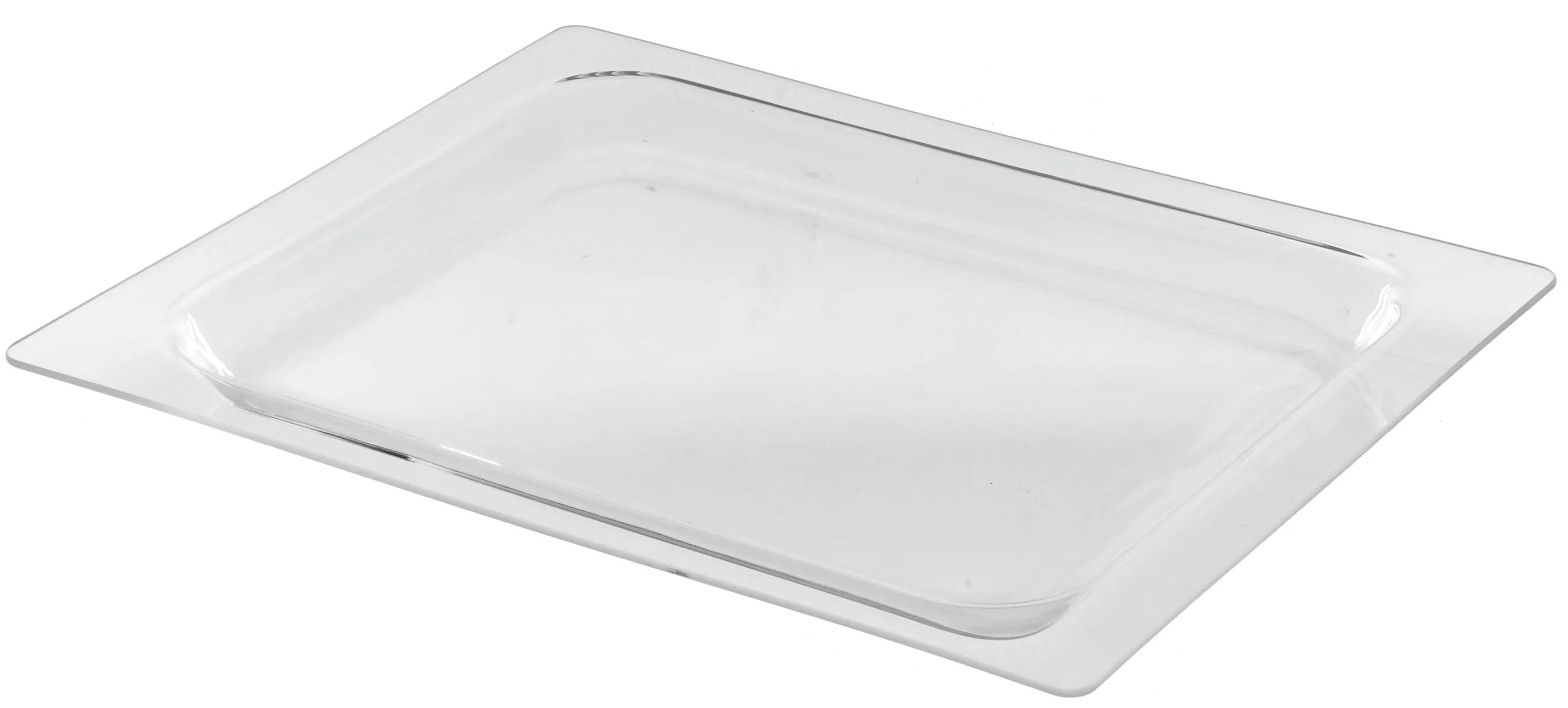 Bakeplate av glass Glasskål 43,95 cm x 35,0 cm x 2,8 cm 