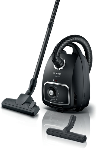 Bosch  Dammsugare med påse Svart BGB6X320 Serie 6
