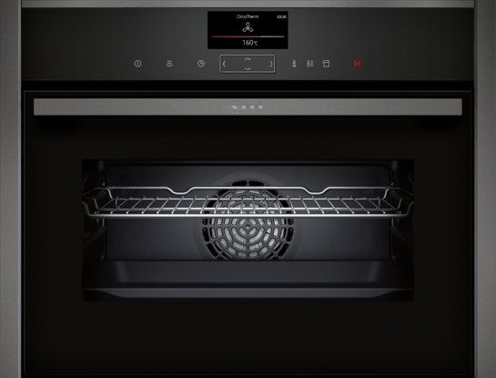 Neff N 90 Kompakt ångugn 60 x 45 cm Grafitgrå