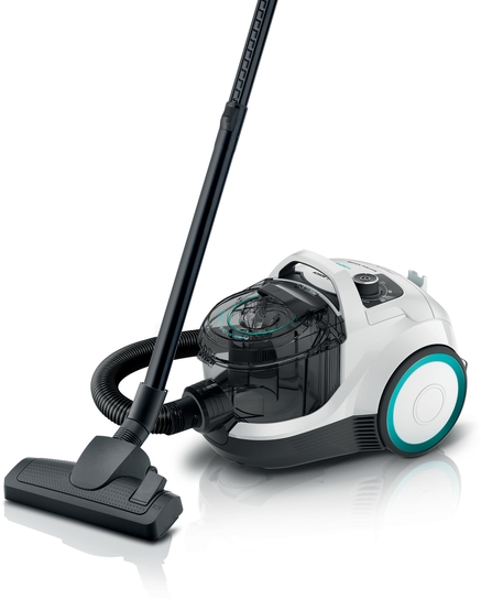 Bosch  Dammsugare utan påse ProHygienic Vit BGC21HYG1 Serie 4