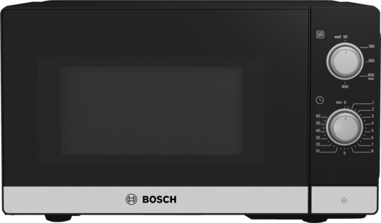 BOSCH Serie 2 Freistehende Mikrowelle 44 x 26 cm Edelstahl FFL020MS2