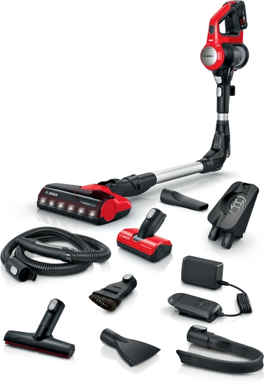BOSCH Akku-Staubsauger Unlimited 7 ProAnimal Rot