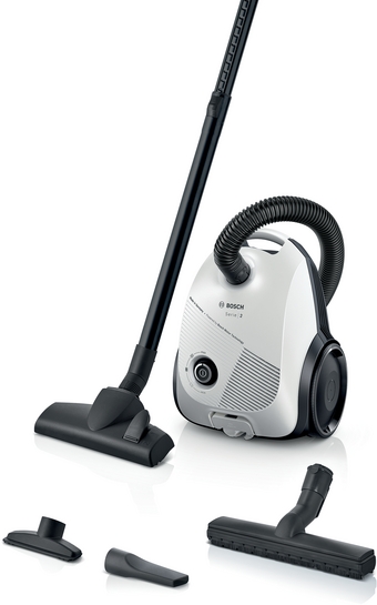 Bosch Serie 2 Dammsugare med påse Vit