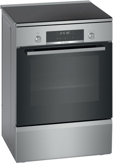 Bosch Serie 6 Spis med induktionshäll Rostfritt stål
