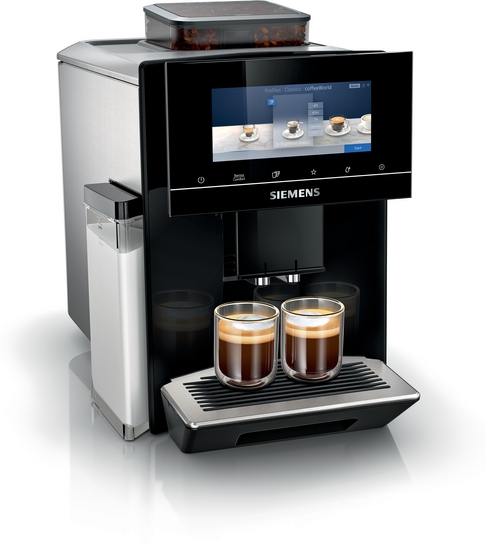 Siemens Helautomatisk kaffemaskin EQ900 Svart, Vattentank