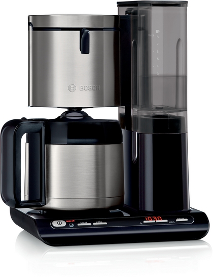 BOSCH Filterkaffeemaschine Styline Schwarz TKA8A683