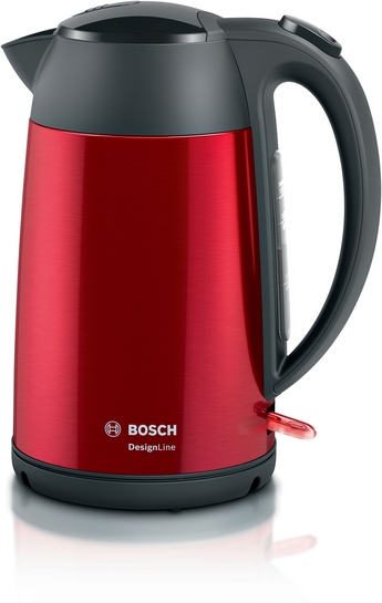 BOSCH Wasserkocher DesignLine 1.7 l Rot TWK3P424