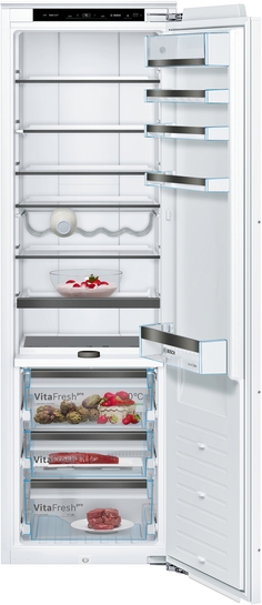 Bosch Serie 8 Integrerad kylskåp 177.2 x 55.8 cm Platta gångjärn med mjukstängning
