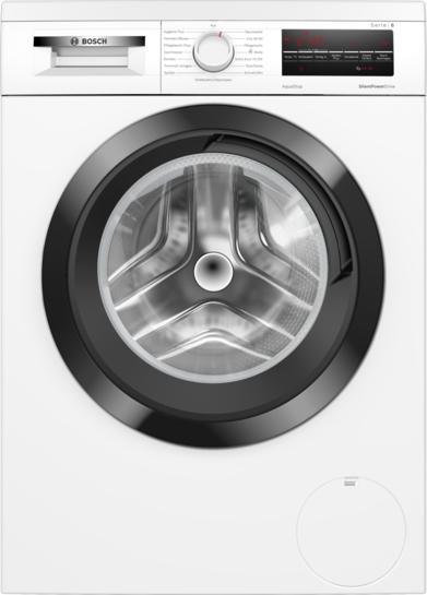 Bosch Produktbild: Bosch Serie 6 Waschmaschine, unterbaufähig - Frontlader 8 kg max. 1400 U/min.