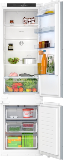 Bosch  Integrerad kyl/frys 193.5 x 54.1 cm Glidskenor KIN96NSE0 Serie 2