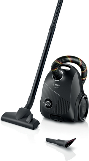 Bosch Produktbild: Bosch Serie 2 Staubsauger mit Beutel Schwarz