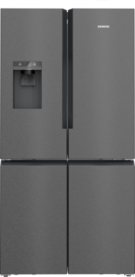 Siemens iQ700 Fristående kyl/frys 183 x 90.5 cm blackSteel, Total noFrost KF96DPXEA