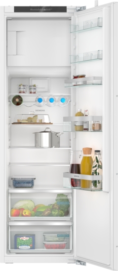Siemens iQ300 Helintegrerad kyl med frysfack 177.2 x 54.1 cm Platta gångjärn KI82LVFE0