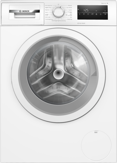 Bosch Serie 4 Tvättmaskin, frontmatad 8 kg max. 1200 varv/min