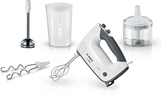 Bosch Elvisp ErgoMixx 750 W Vit, grå