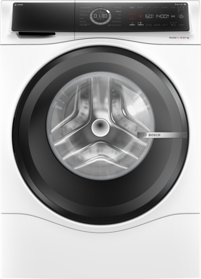 Bosch  Kombinerad tvätt och tork 10.5/6 kg max. 1400 varv/min WNC254A0SN Serie 8