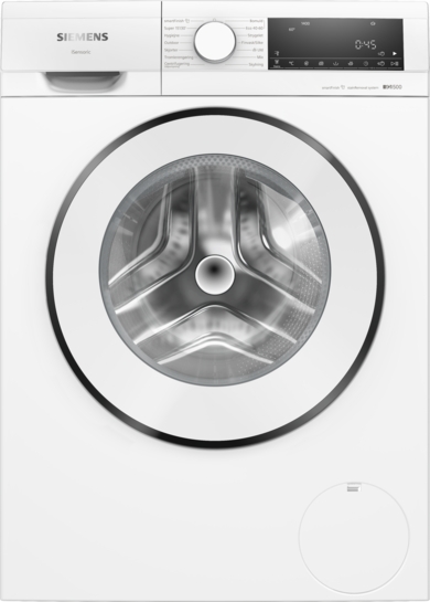 Siemens iQ500 Tvättmaskin, frontmatad 9 kg max. 1400 varv/min