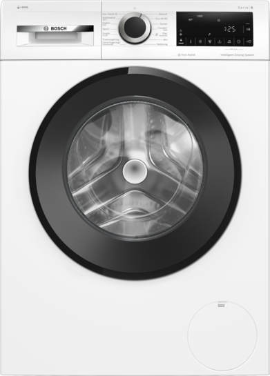 Bosch Serie 6 Tvättmaskin, frontmatad 9 kg max. 1400 varv/min